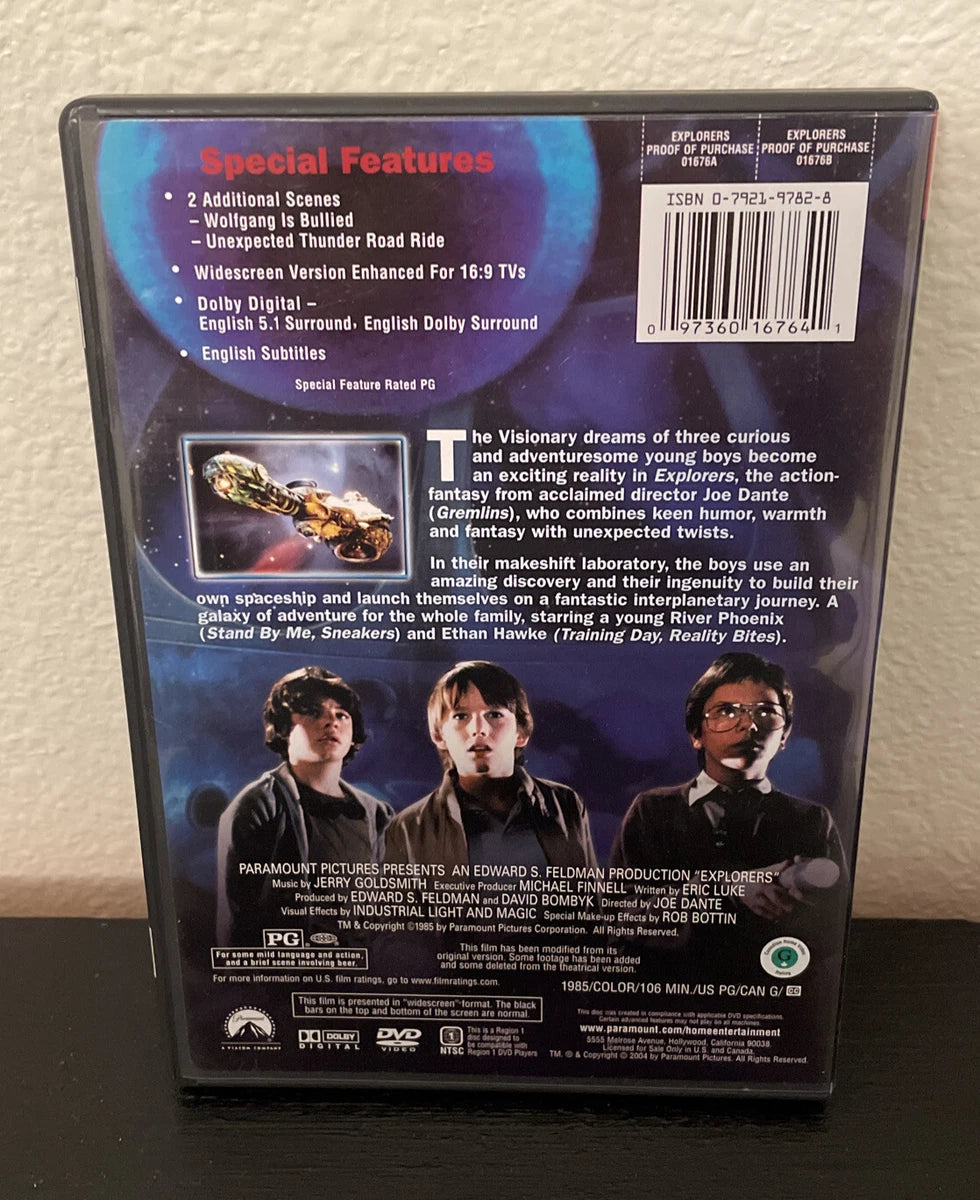 Explorers DVD (Joe Dante,1985)