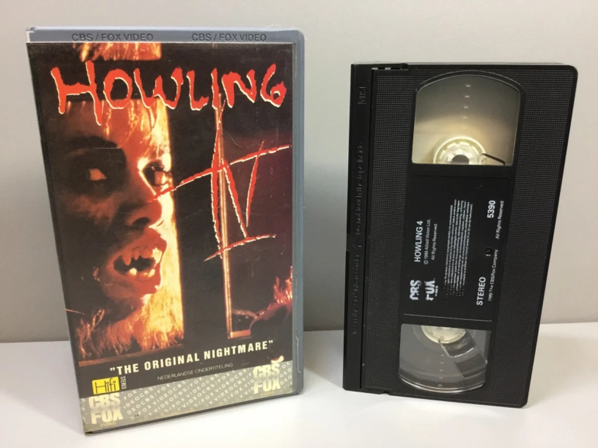 The Howling IV: The Original Nightmare VHS (John Hough, 1988)