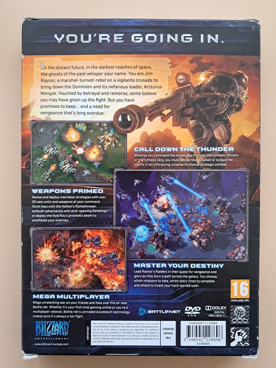 Starcraft 2 "Wings of Liberty" (PC Game)