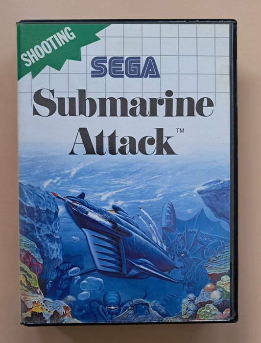 Submarine Attack (Sega Master System, PAL, Original, 1990)