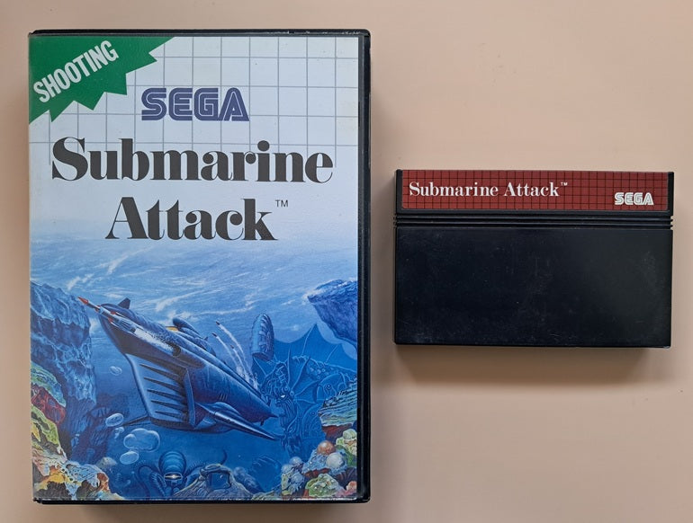 Submarine Attack (Sega Master System, PAL, Original, 1990)