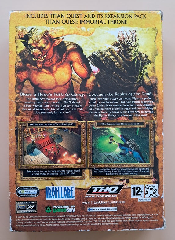 Titan Quest Gold Edition (PC Game)