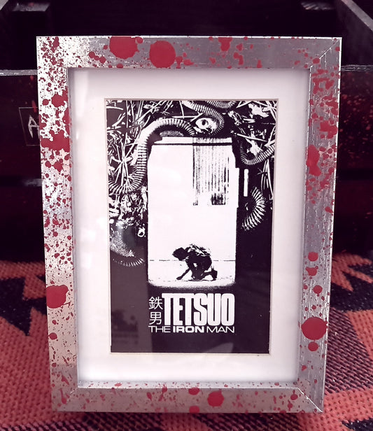 Bloodstained Frame Decor "Tetsuo" / Silver