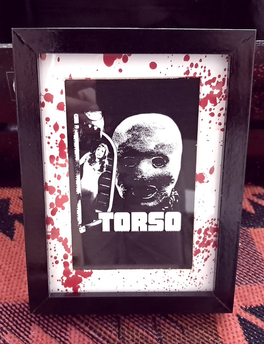 Bloodstained Frame Decor "Torso" / Black