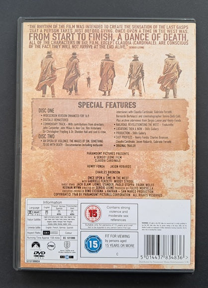 Once Upon a Time in the West Double DVD (Sergio Leone, 1968)