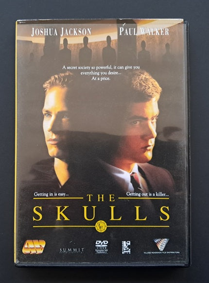 The Skulls DVD (Rob Cohen, 2000)