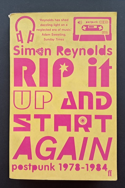 Rip it Up and Start Again Βιβλίο (Simon Reynolds, Faber & Faber)
