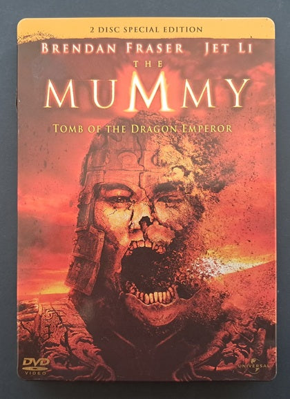 The Mummy: Tomb of the Dragon Emperor Steelbook Double DVD (Rob Cohen, 2008)