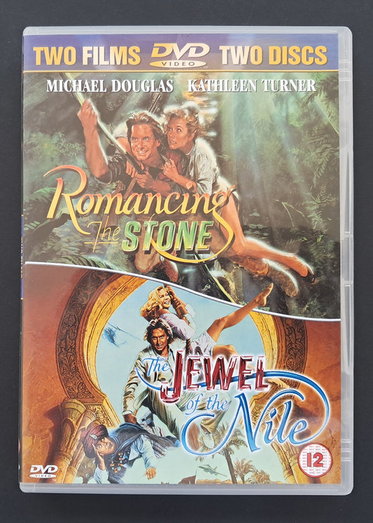 Romancing the Stone + Jewel of the Nile Double DVD ( Robert Zemeckis 1984 & Lewis Teague, 1985)