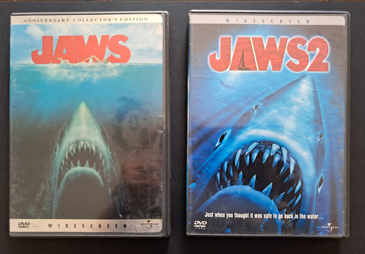 Jaws 1 + 2  Collector's Edition DVD (Peter Benchley, 1975 + 1978)