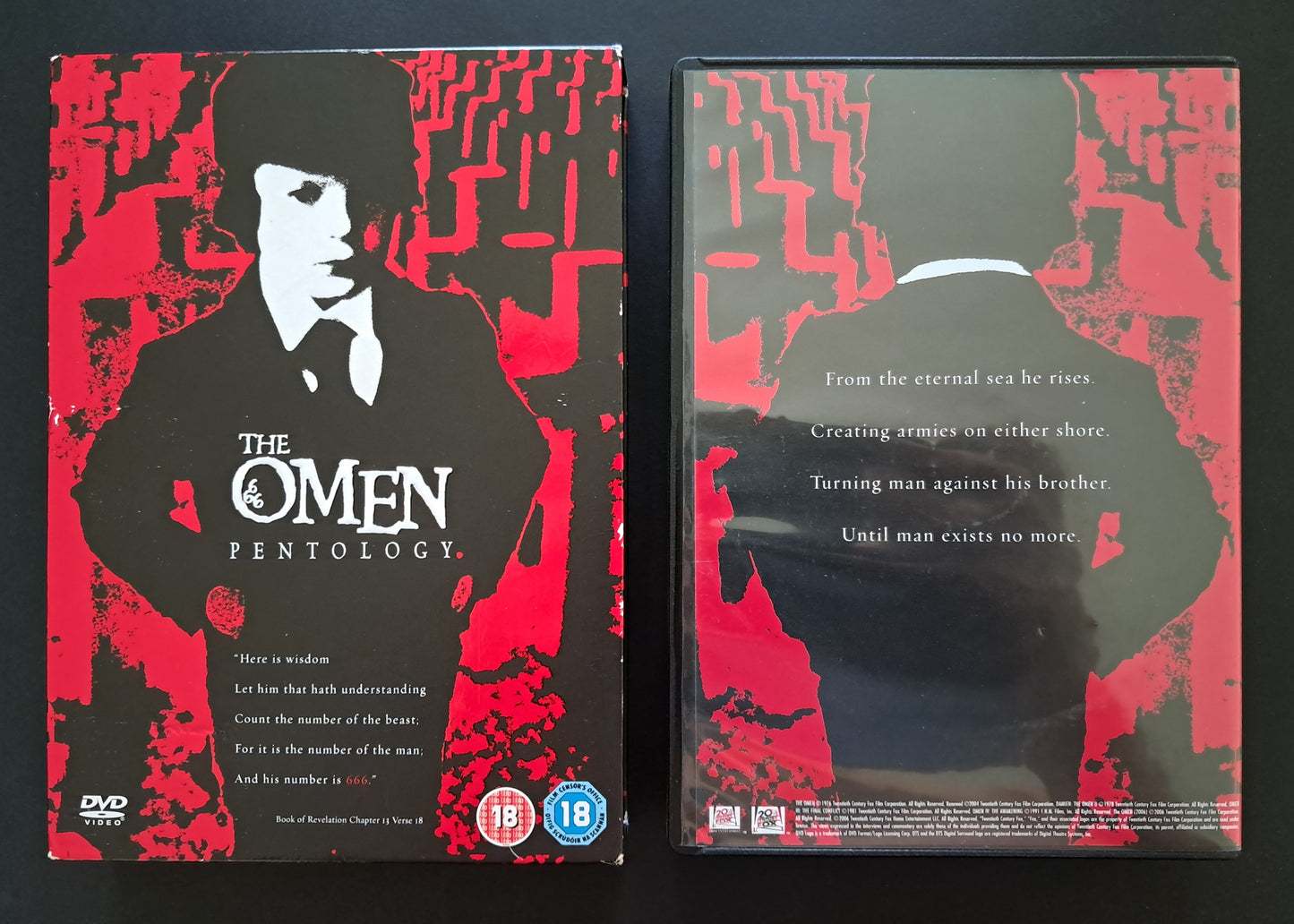 The Omen Pentology 6 Disc BOX (Parts 1 - 4 plus Remake)