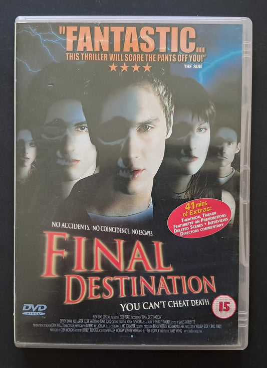 Final Destination DVD (James Wong, 2000)