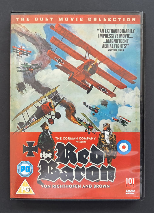 Red Baron aka Von Richthofen and Brown DVD (Roger Corman, 1971)