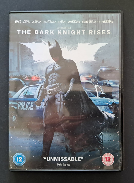 The Dark Knight Rises DVD (Cristopher Nolan, 2012)