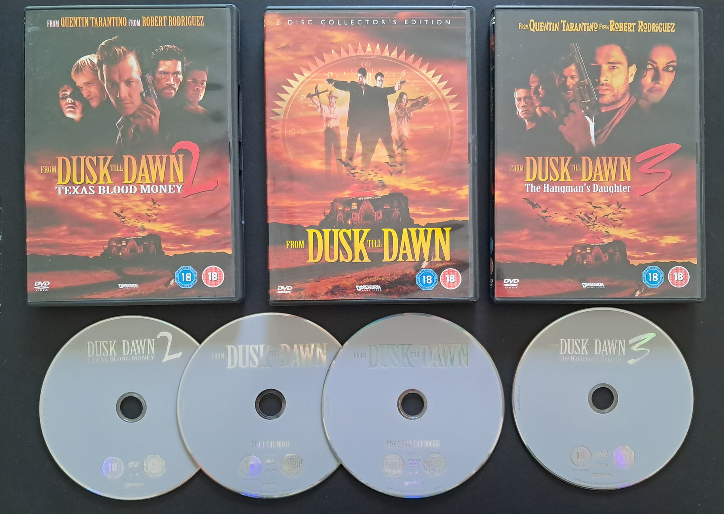 From Dusk Till Dawn Four Disc Box Set DVD