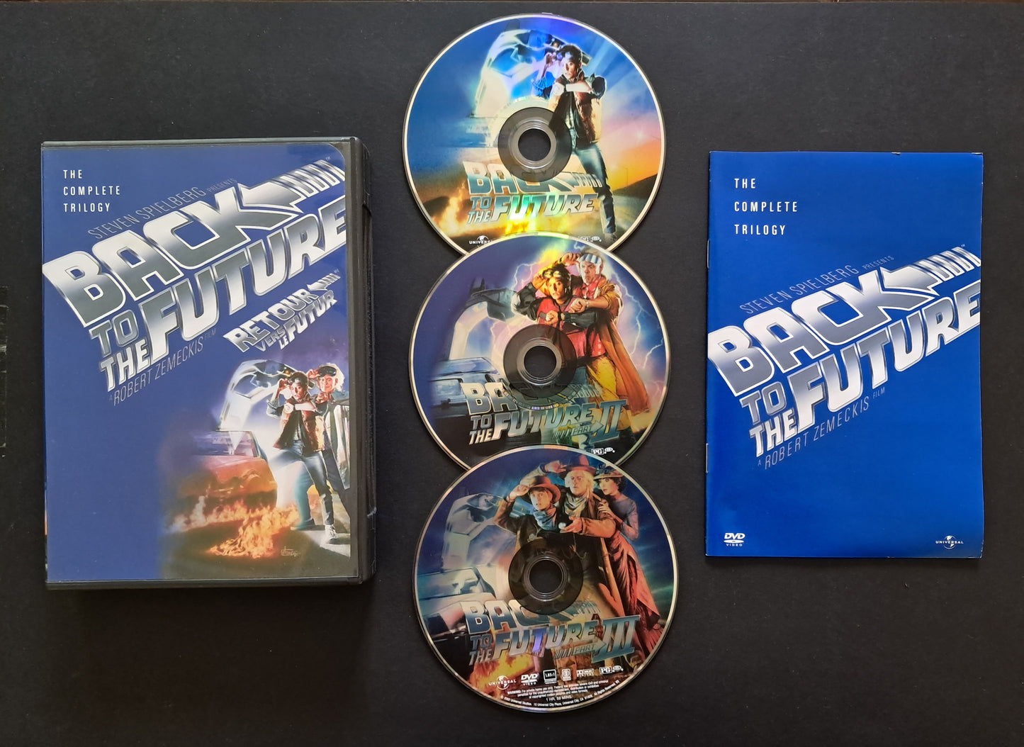 Back to the Future Trilogy BOX DVD (Robert Zemeckis, 1985-1989-1990)