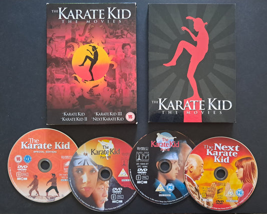 Karate Kid Box DVD Parts 1-4