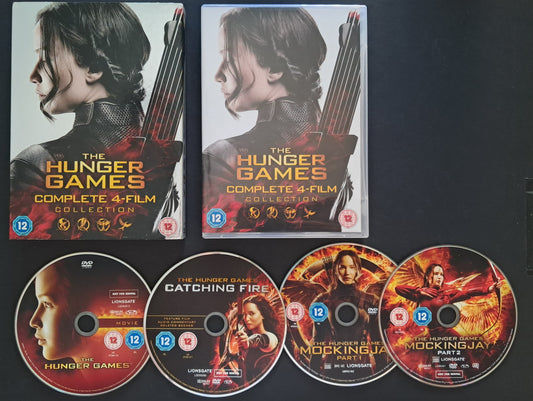 The Hunger Games Complete 4 Film Collection Box Set
