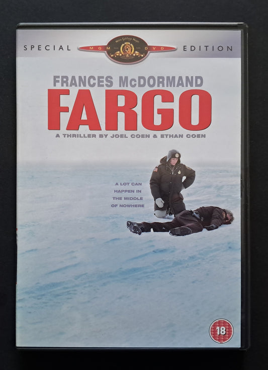 Fargo DVD (Joel Coen & Ethan Coen, 1996)