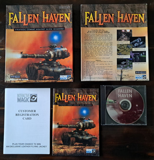 Fallen Haven (PC game), Boxed + Manual