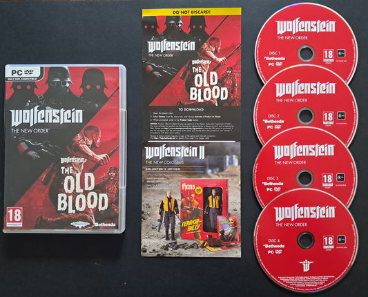 Wolfenstein: The New Order & The Old Blood PC Games (MachineGames 2014 & 2015)