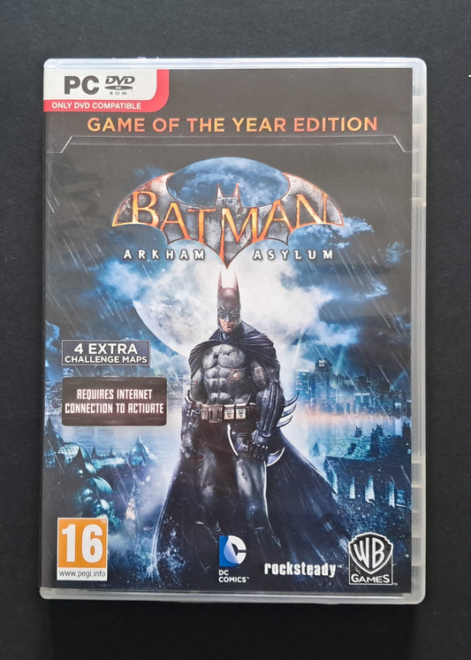 Batman: Arkham Asylum PC Game (Rocksteady Studios, 2009)