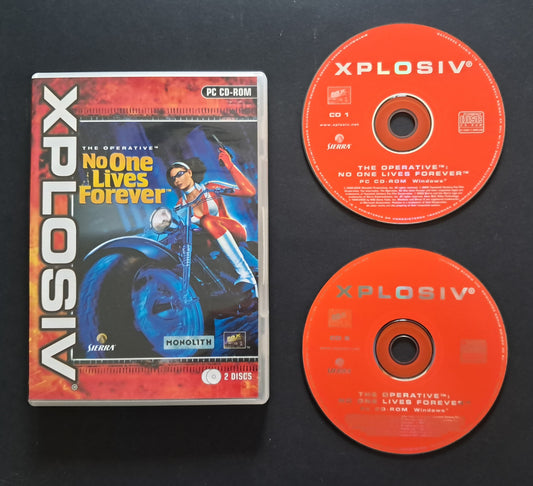 Noone Lives for Ever PC Game (Sierra, 2000)