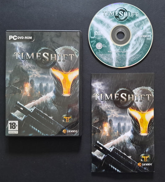 Timeshift PC Game (Sierra, 2007)