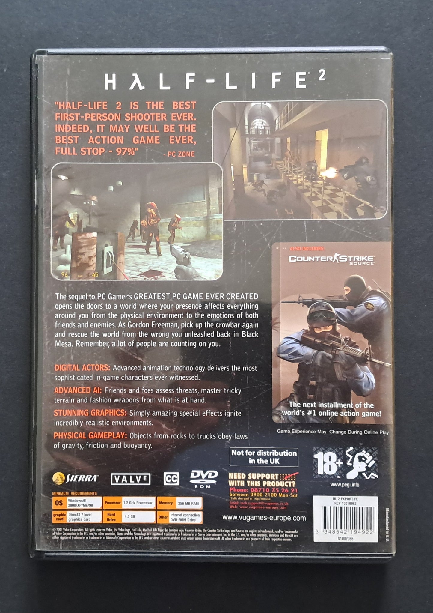 Half Life 2 PC Game (Valve, 2004)