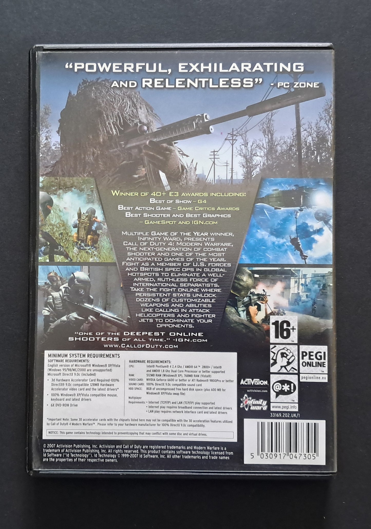 Call of Duty 4: Modern Warfare PC Game (Activision, 2007)