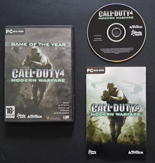 Call of Duty 4: Modern Warfare PC Game (Activision, 2007)
