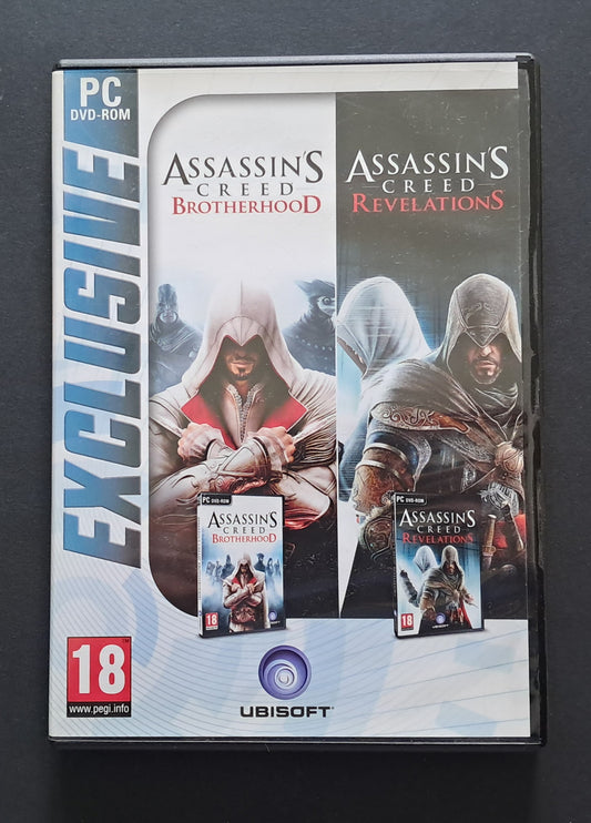 Assassin's Creed: Brotherhood & Revelations PC Games (Ubisoft, 2010 & 2011)
