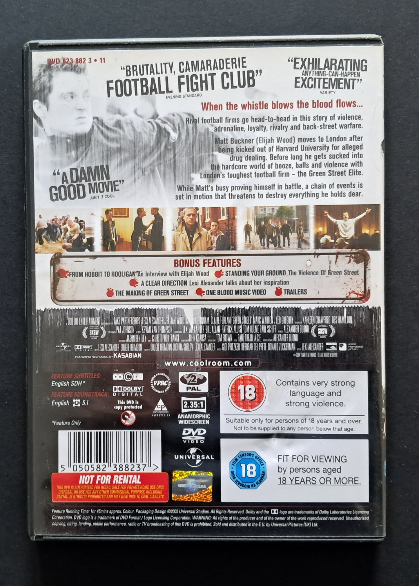 Green Street Hooligans DVD (Lexi Alexander, 2005)