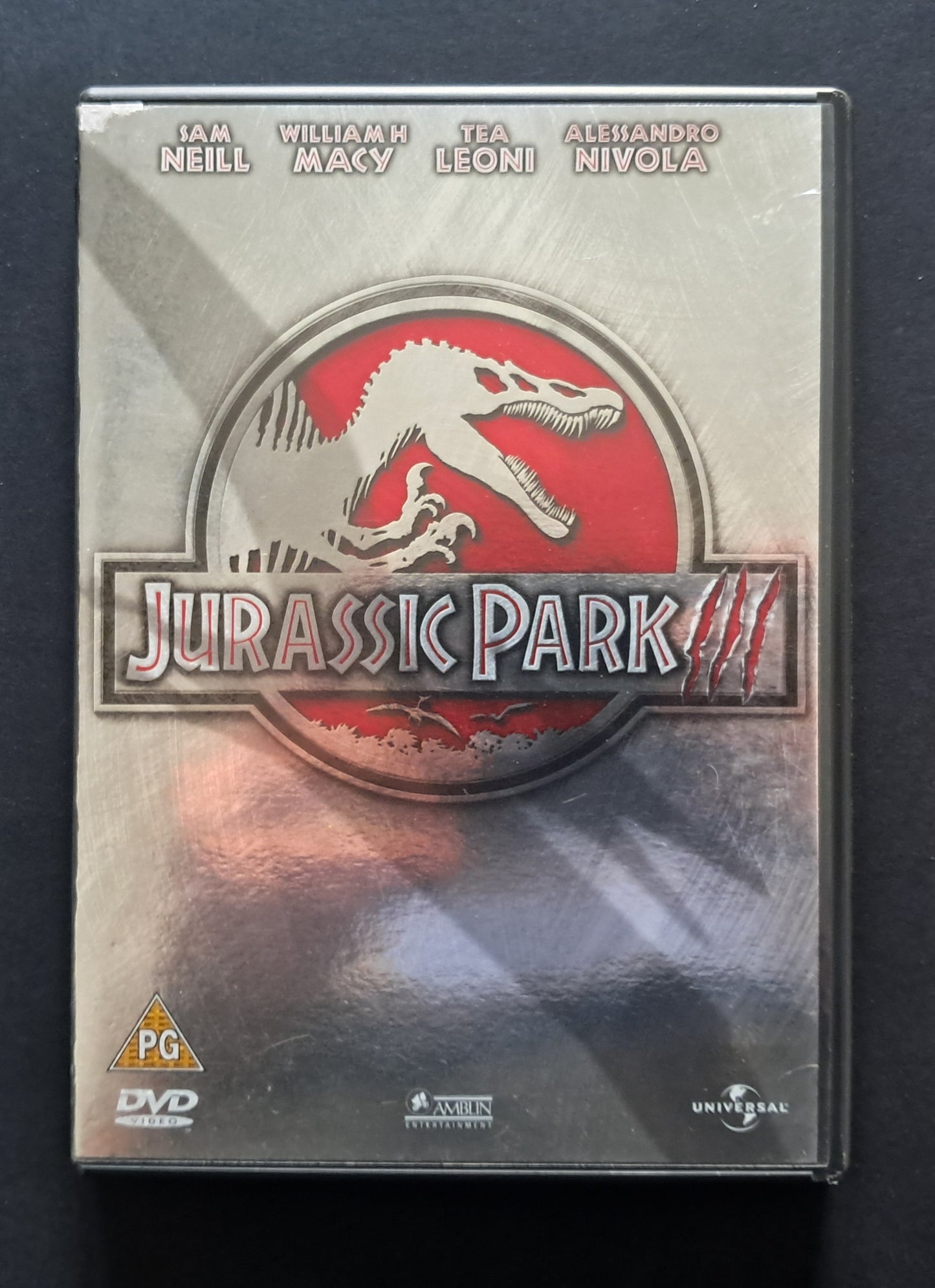 Jurassic Park 3 DVD (Joe Johnston, 2001)