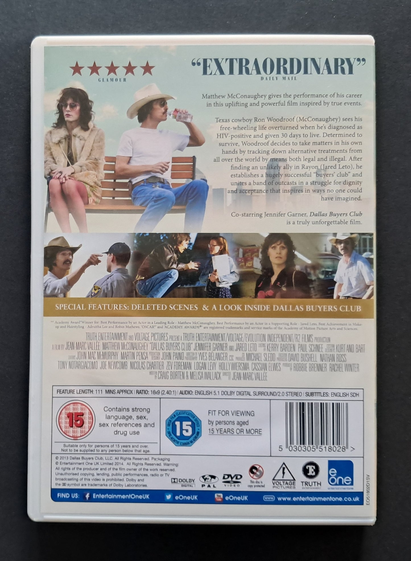 Dallas Buyers Club DVD ( Jean-Marc Vallée, 2013)