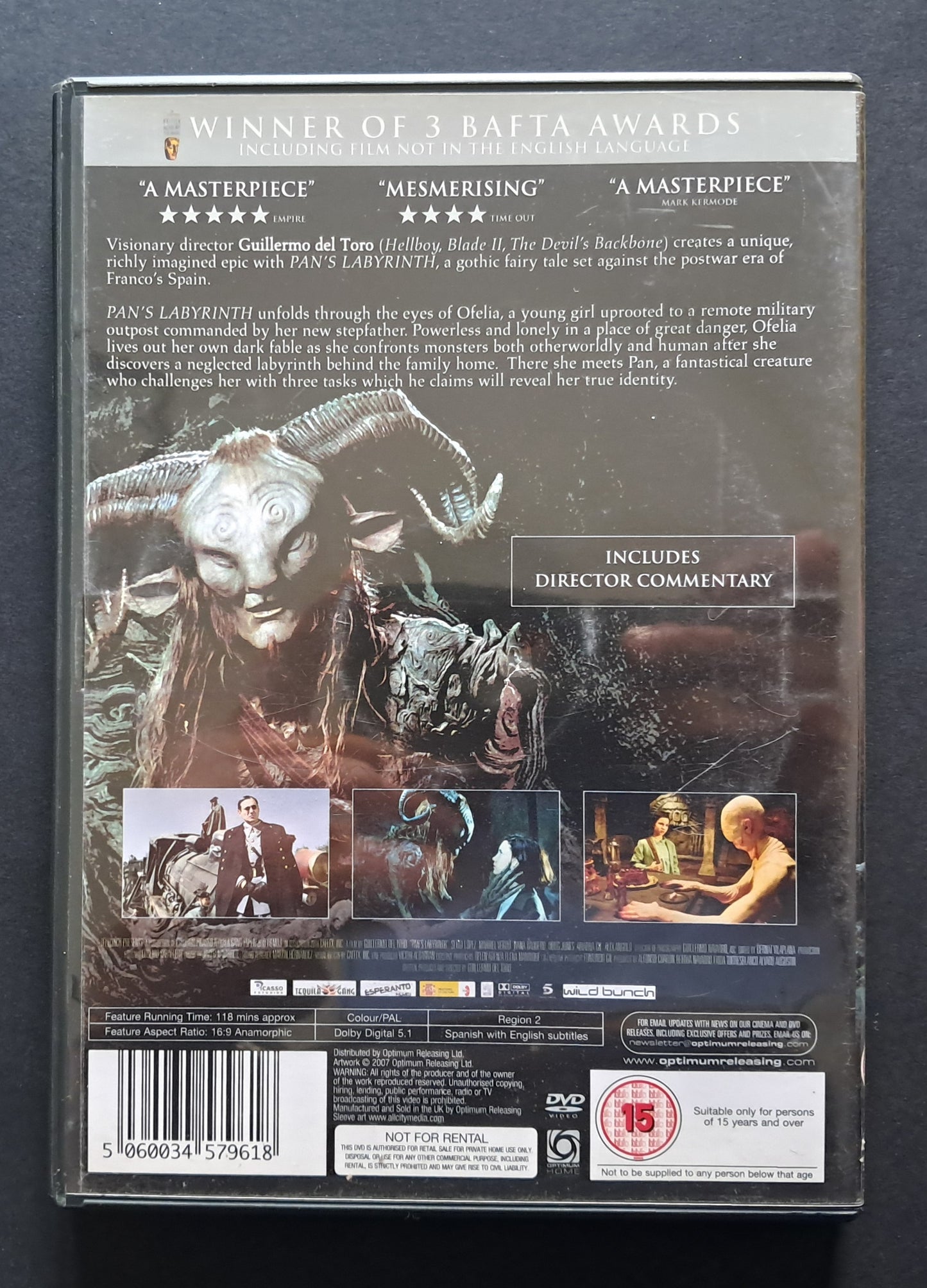 Pan's Labyrinth DVD (Guillermo del Toro, 2006)