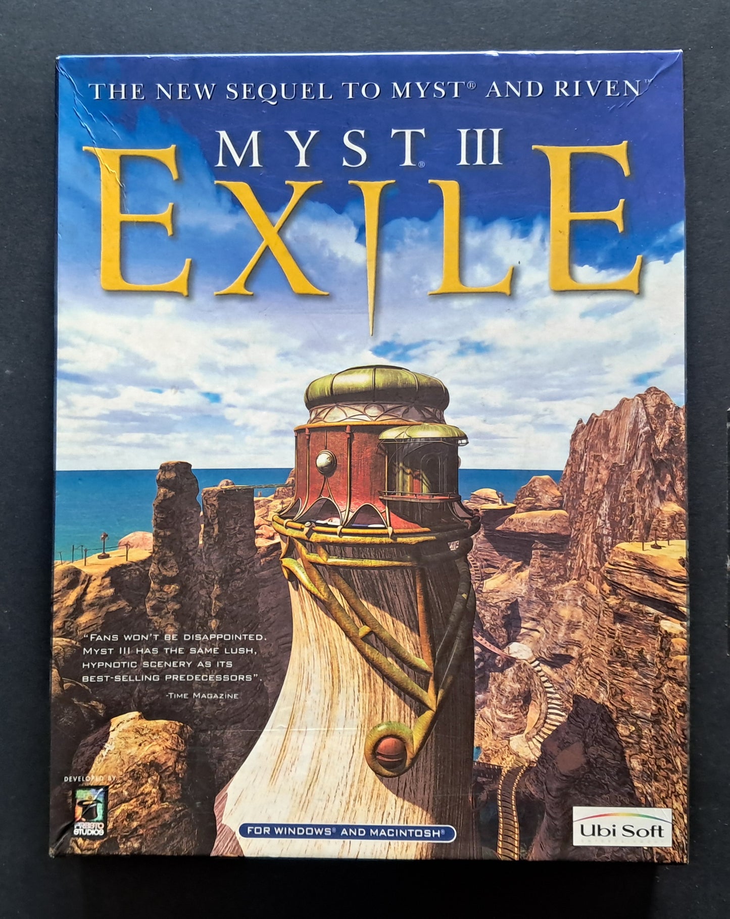 Myst 3: Exile PC Game Boxed plus Manual (Ubisoft, 2000)