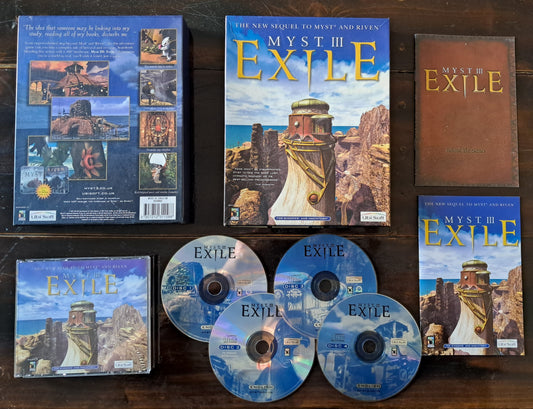 Myst 3: Exile PC Game Boxed plus Manual (Ubisoft, 2000)