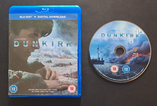 Dunkirk Blu Ray DVD (Cristopher Nolan, 2017)