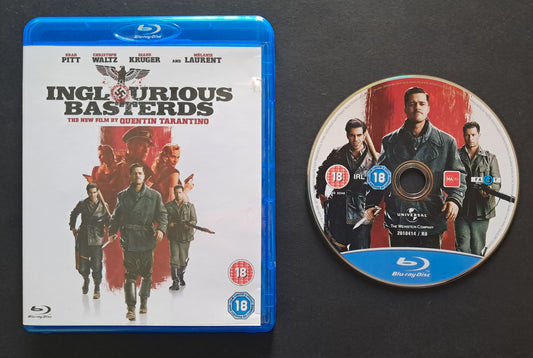 Inglorious Basterds Blu Ray DVD (Quentin Tarantino, 2009)