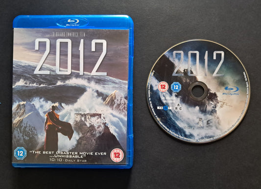 2012 Blu Ray DVD (Roland Emerich, 2009)