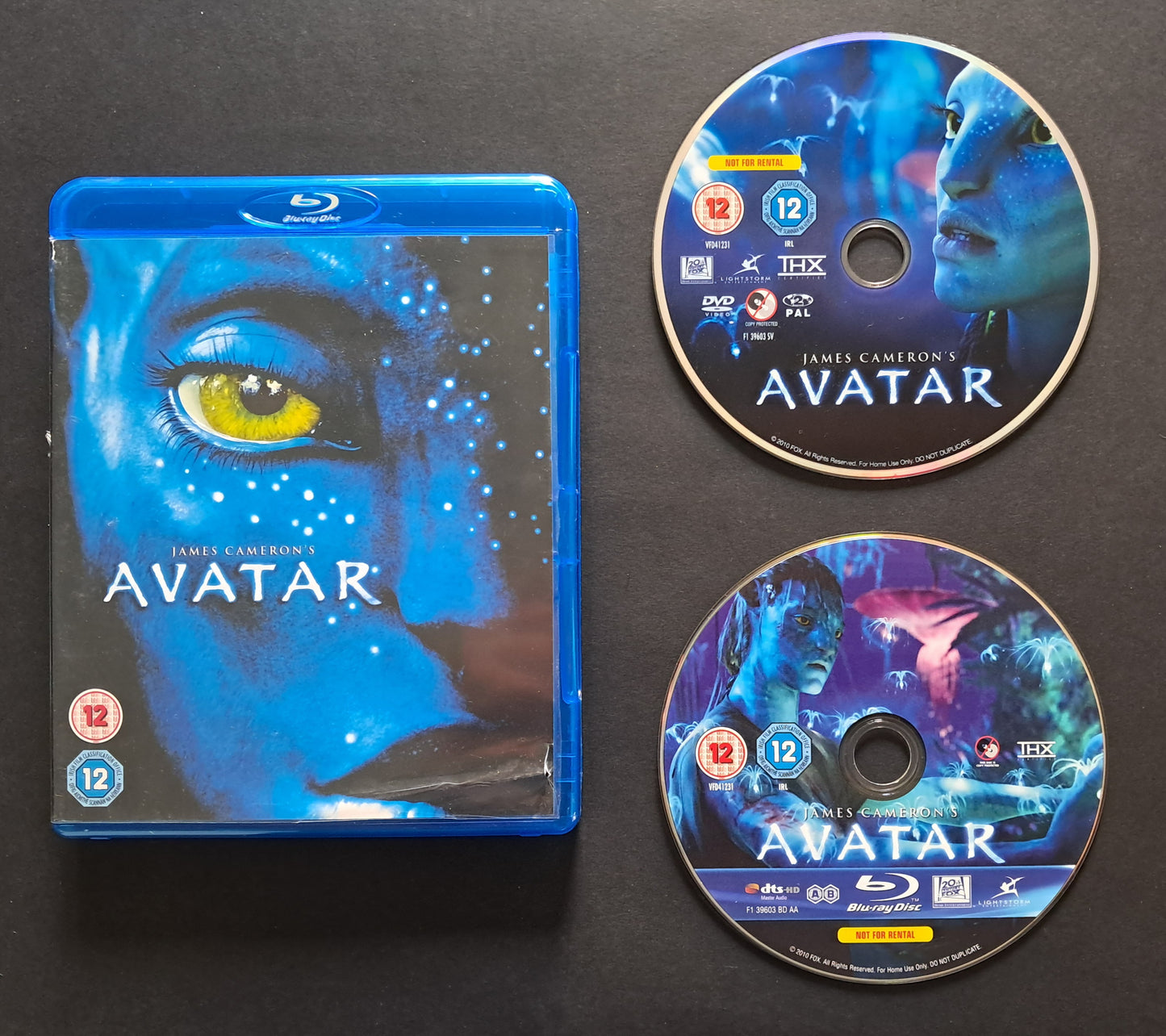 Avatar Blu Ray Double DVD (James Cameron, 2009)