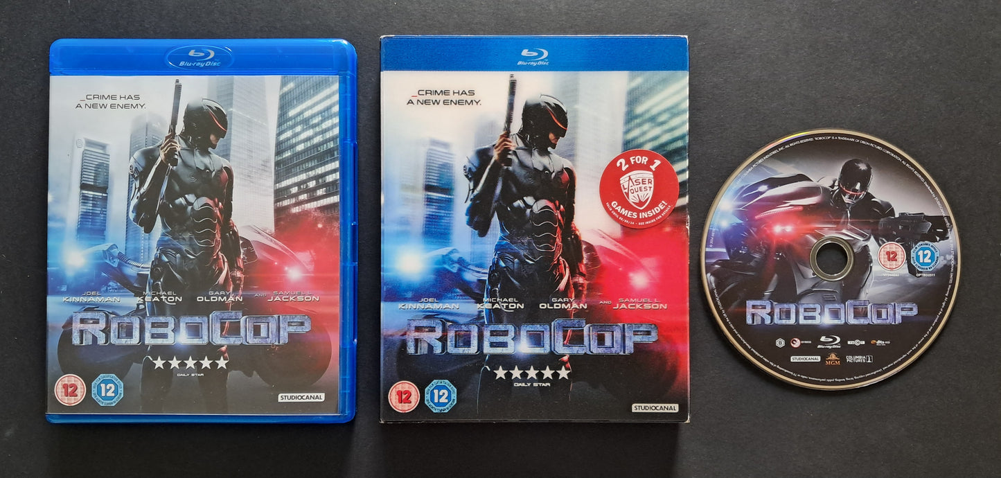 RoboCop Blu Ray DVD (José Padilha, 2014)