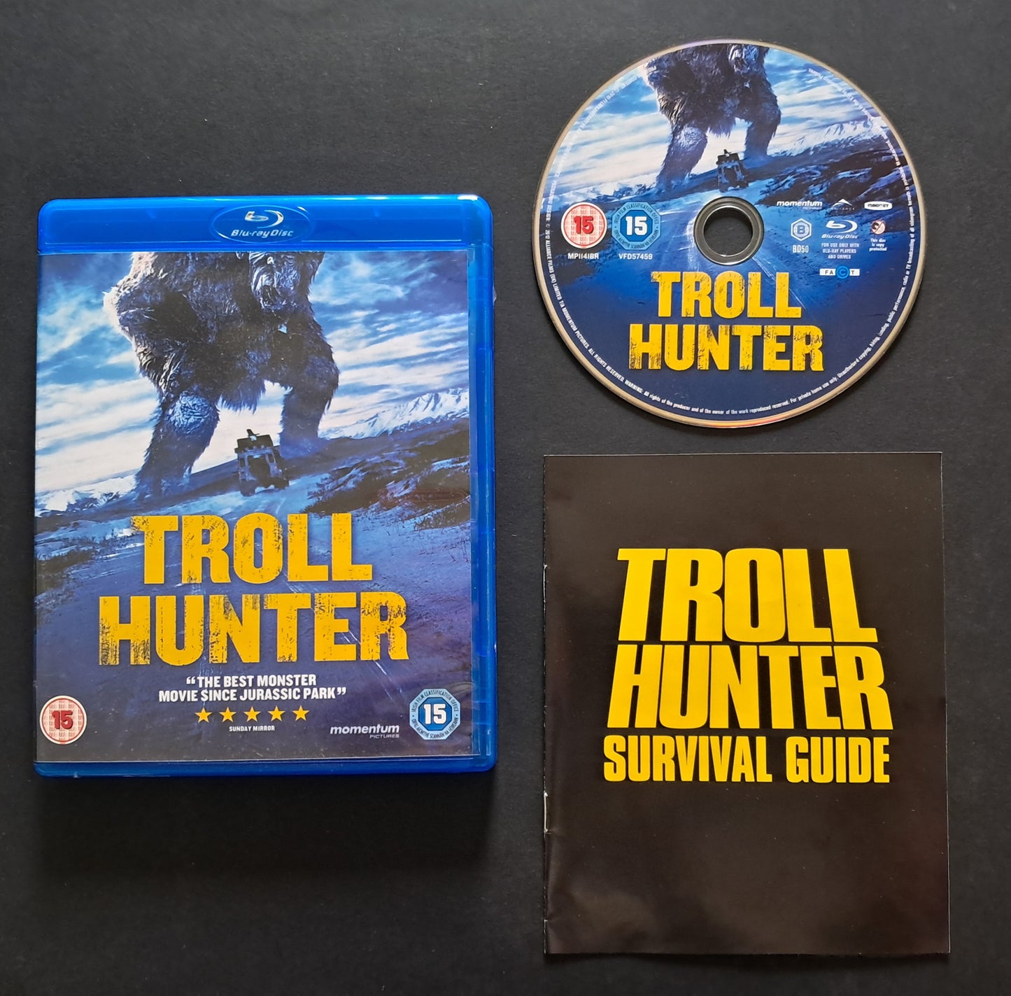 Troll Hunter Blu Ray (Andre Ovredal, 2010)