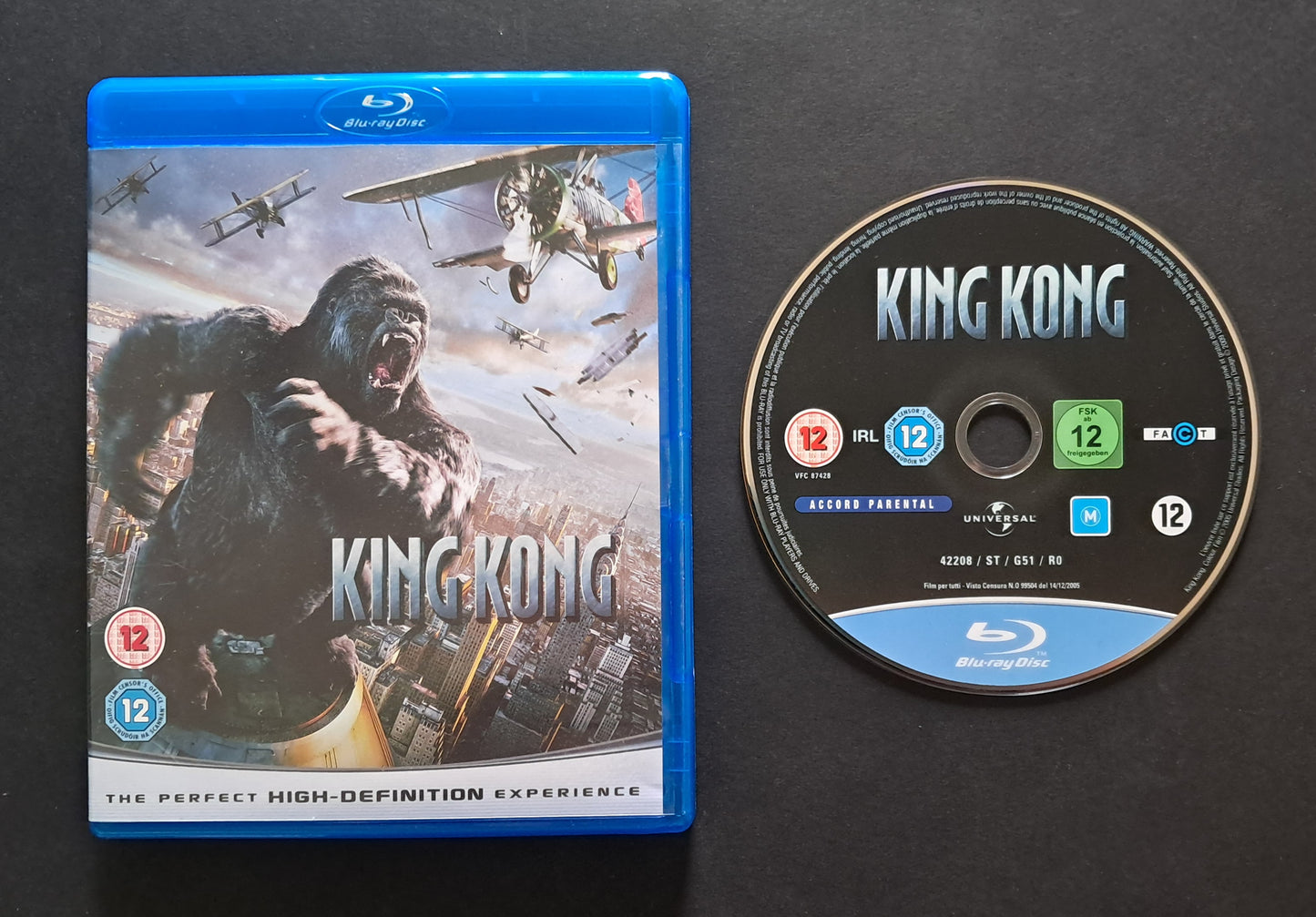 King Kong Blu Ray (Peter Jackson, 2005)