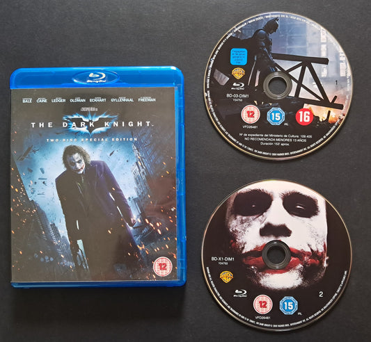 Dark Knight Blu Ray Double Disc (Cristopher Nolan, 2008)