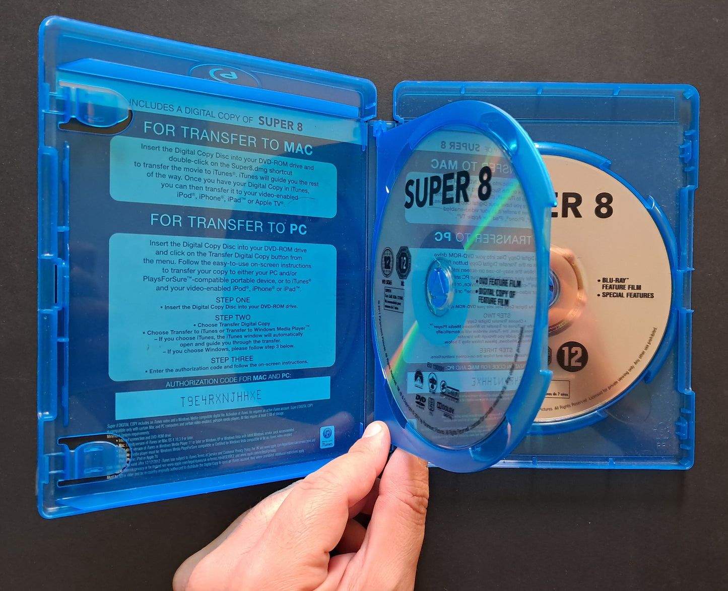 Super 8 Blu Ray Double Disc (J.J. Abrams, 2011)