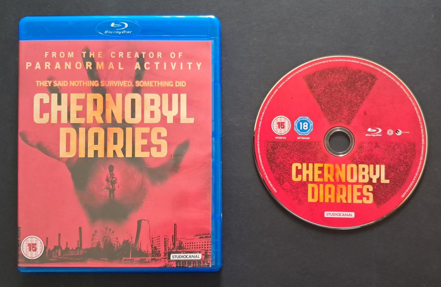 Chernobyl Diaries Blu Ray (Bradley Parker, 2012)