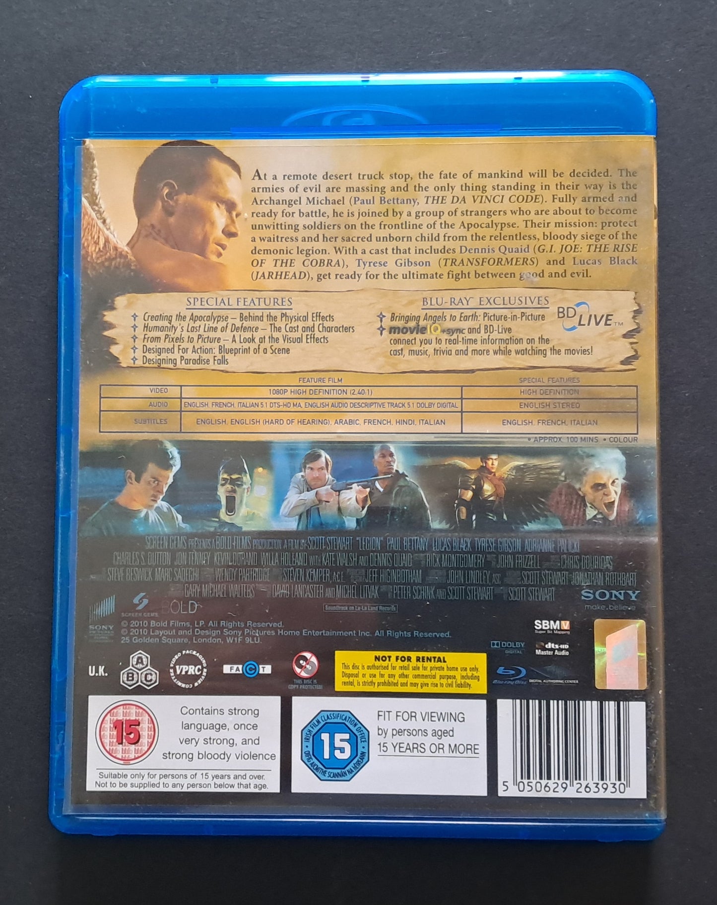 Legion Blu Ray (Scott Stewart, 2010)