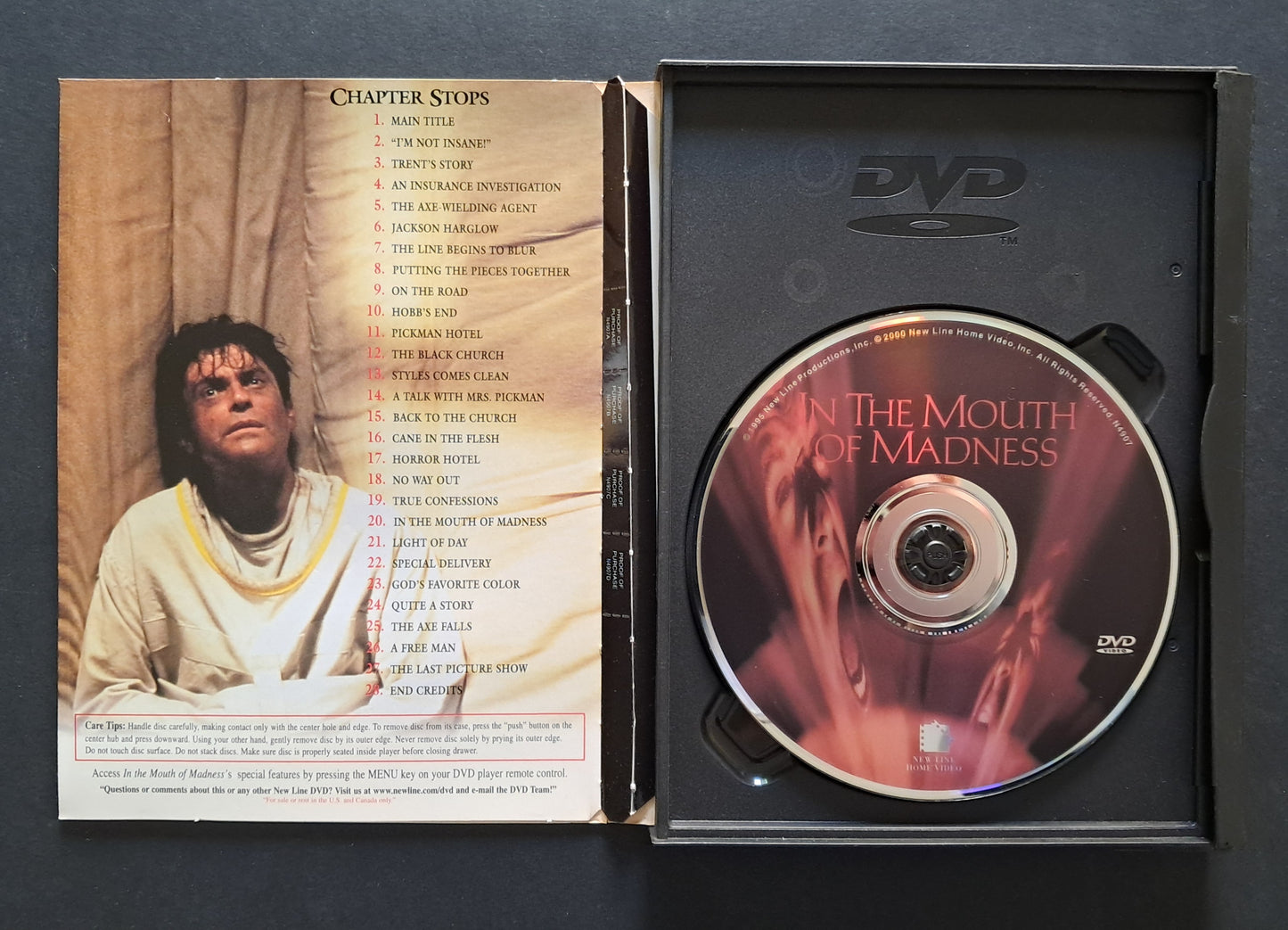 John Carpenter's In the Mouth of Madness DVD (John Carpenter, 1994)